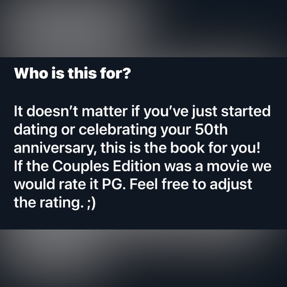 SOLD!….Couples💗date book - Picture 7 of 14